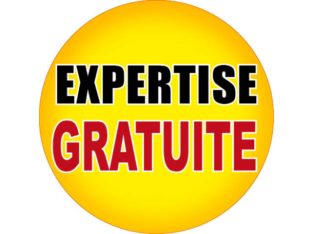 Autocollant EXPERTISE GRATUITE